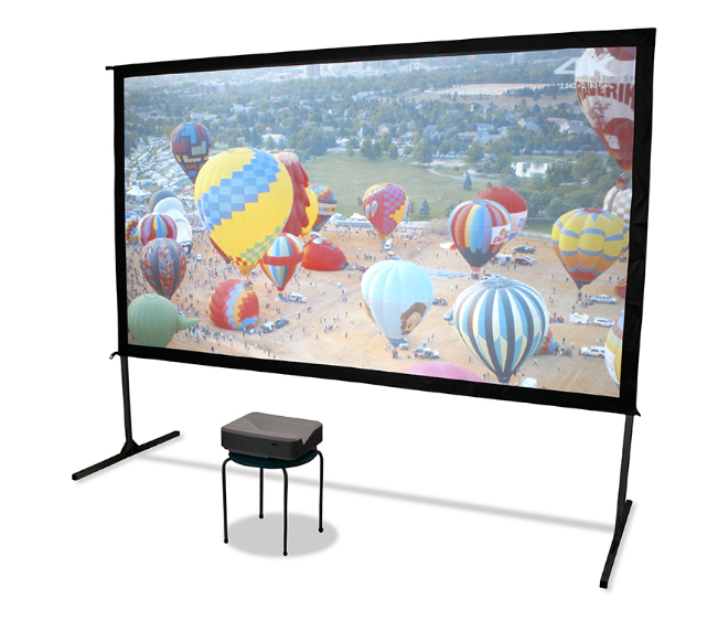 Elite Screens | Yard Master 2 Mobile Outdoor screen WV-Dual | OMS120H2-DUAL | Diagonal 120 " | 16:9 | Viewable screen width (W) 266 cm