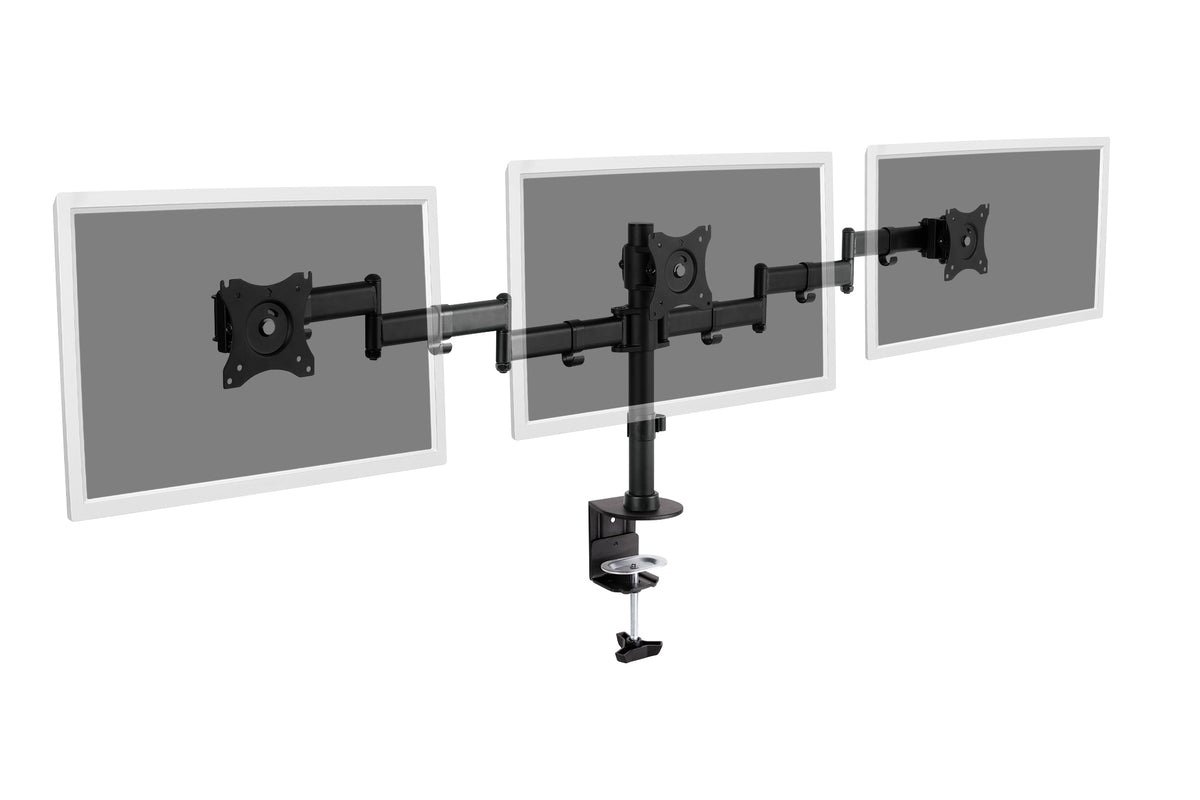 Digitus | Desk Mount | DA-90362 | Tilt, Height adjustment, Rotate | 15-27 " | Black