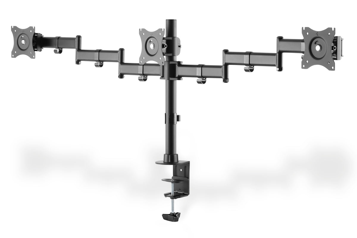 Digitus | Desk Mount | DA-90362 | Tilt, Height adjustment, Rotate | 15-27 " | Black