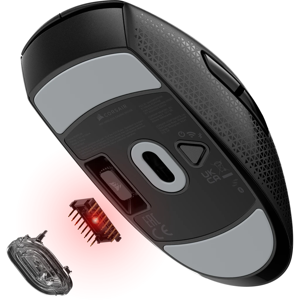 Corsair Gaming Mouse | M55 | Wireless | Bluetooth, 2.4 GHz | Black
