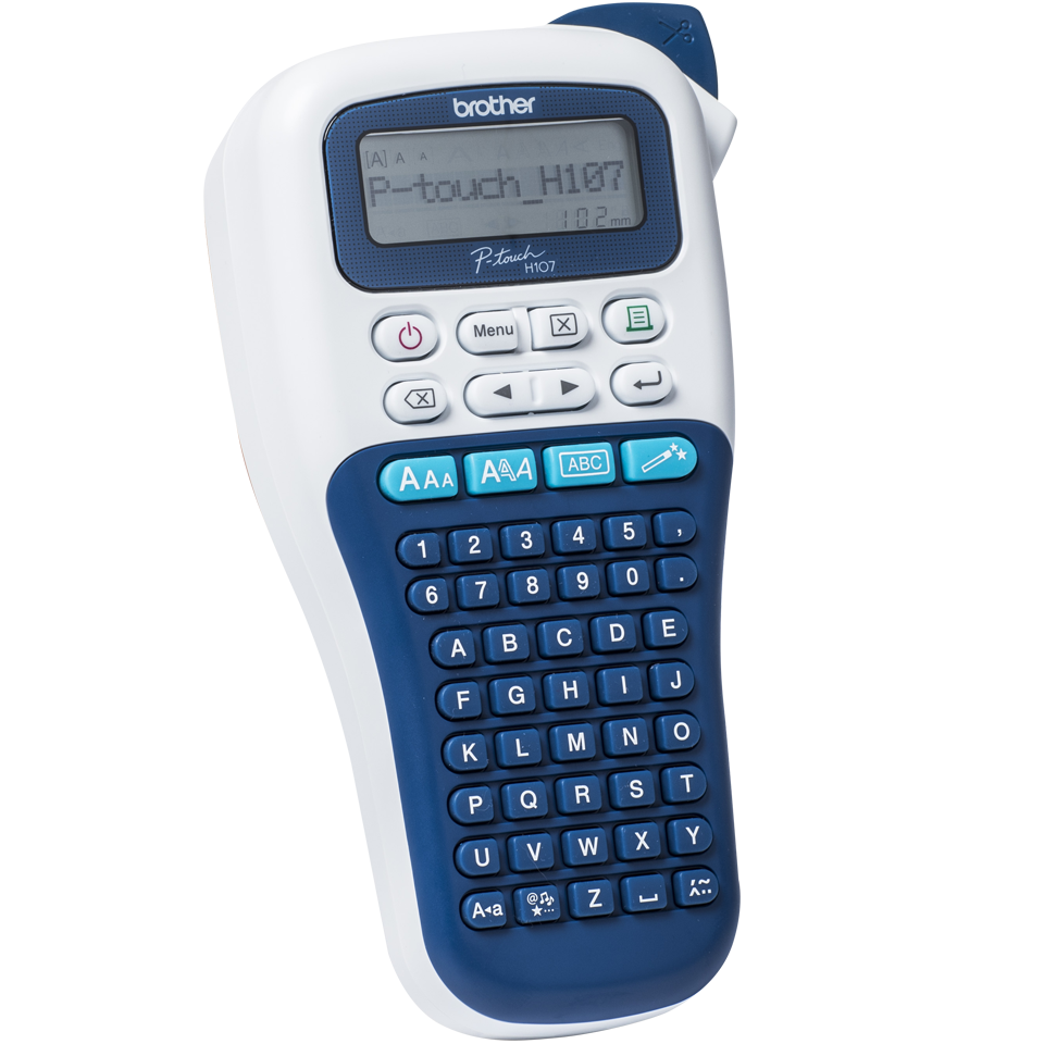 Brother PTH-107BRE1 | Mono | Thermal | Label Printer | White/ Blue