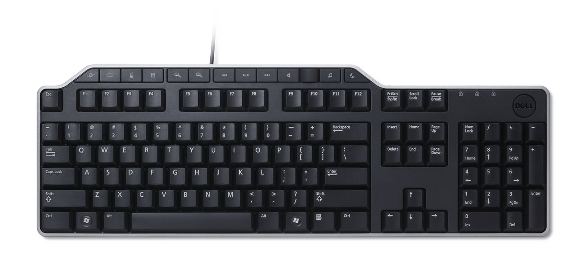 Dell | Keyboard | KB522 | Multimedia | Wired | EN | Black