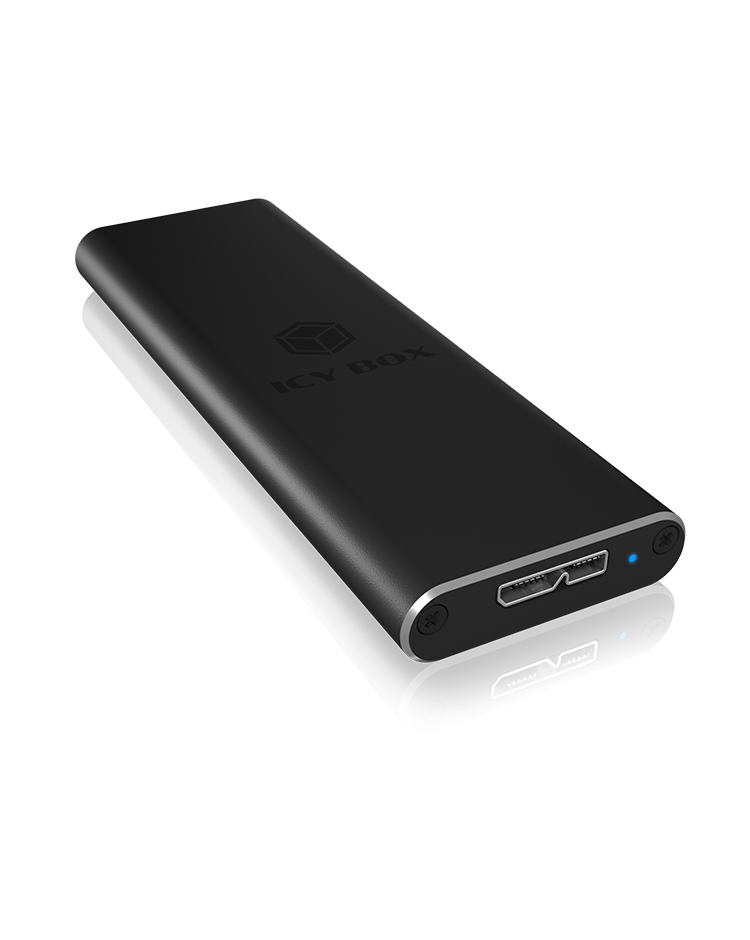Raidsonic | External USB 3.0 enclosure for M.2 SSD | IB-183M2 | SATA | USB 3.0 Type-A | Portable Hard Drive Case