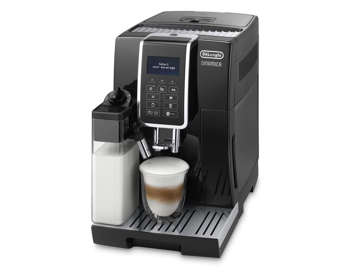 Delonghi | Coffee Maker | Dinamica ECAM 350.55 B | Pump pressure 15 bar | Built-in milk frother | Automatic | 1450 W | Black