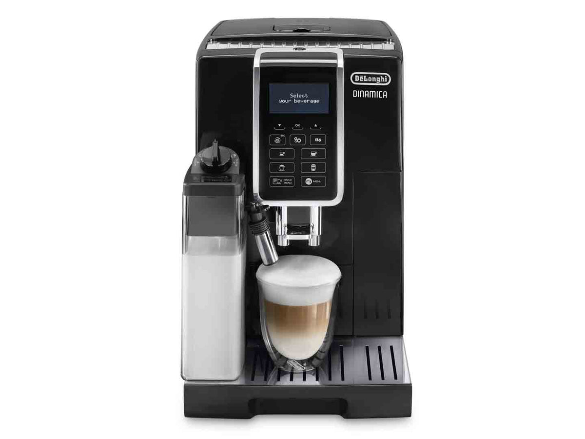 Delonghi | Coffee Maker | Dinamica ECAM 350.55 B | Pump pressure 15 bar | Built-in milk frother | Automatic | 1450 W | Black