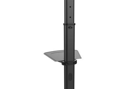 Digitus | Floor stand | TV-Cart for screens up to 70", max. 50kg wheelbase, VESA max. 600x400 | Tilt | 37-70 " | Maximum weight (capacity) 50 kg | Black