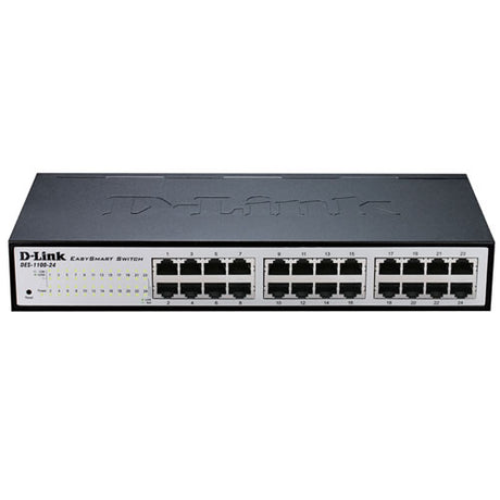 D-Link | Smart Switch | DGS-1100-24V2 | Managed | Desktop | Gigabit Ethernet (copper) ports quantity 24 | Power supply type 100 to 240 V AC, 50 to 60 Hz Internal