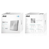 Asus | ZenDrive U9M | Interface USB 2.0 | DVD±RW | CD read speed 24 x | CD write speed 24 x | Silver