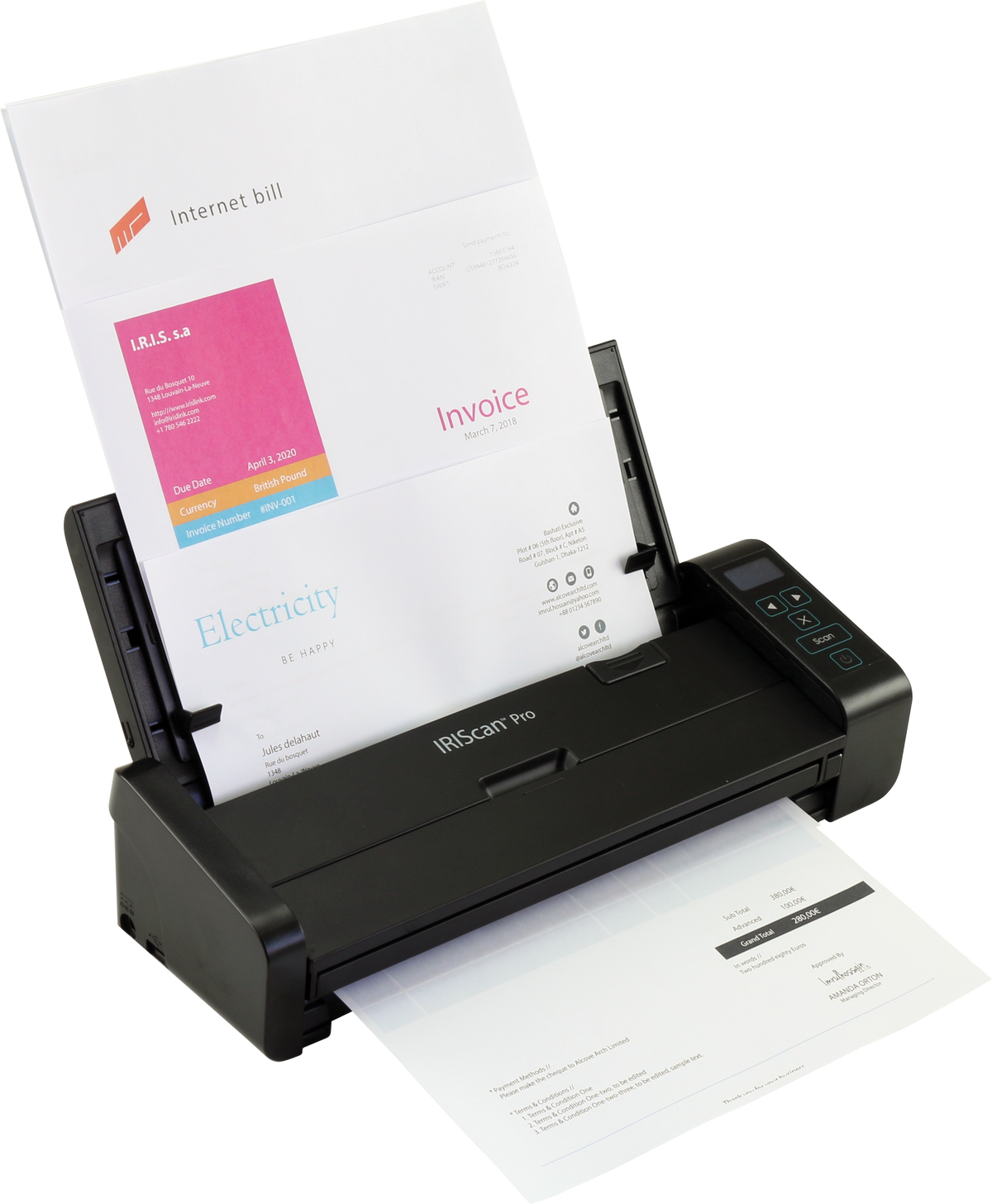 IRIS | IRIScan | Pro 5 IRIS | Document scanner - desktop