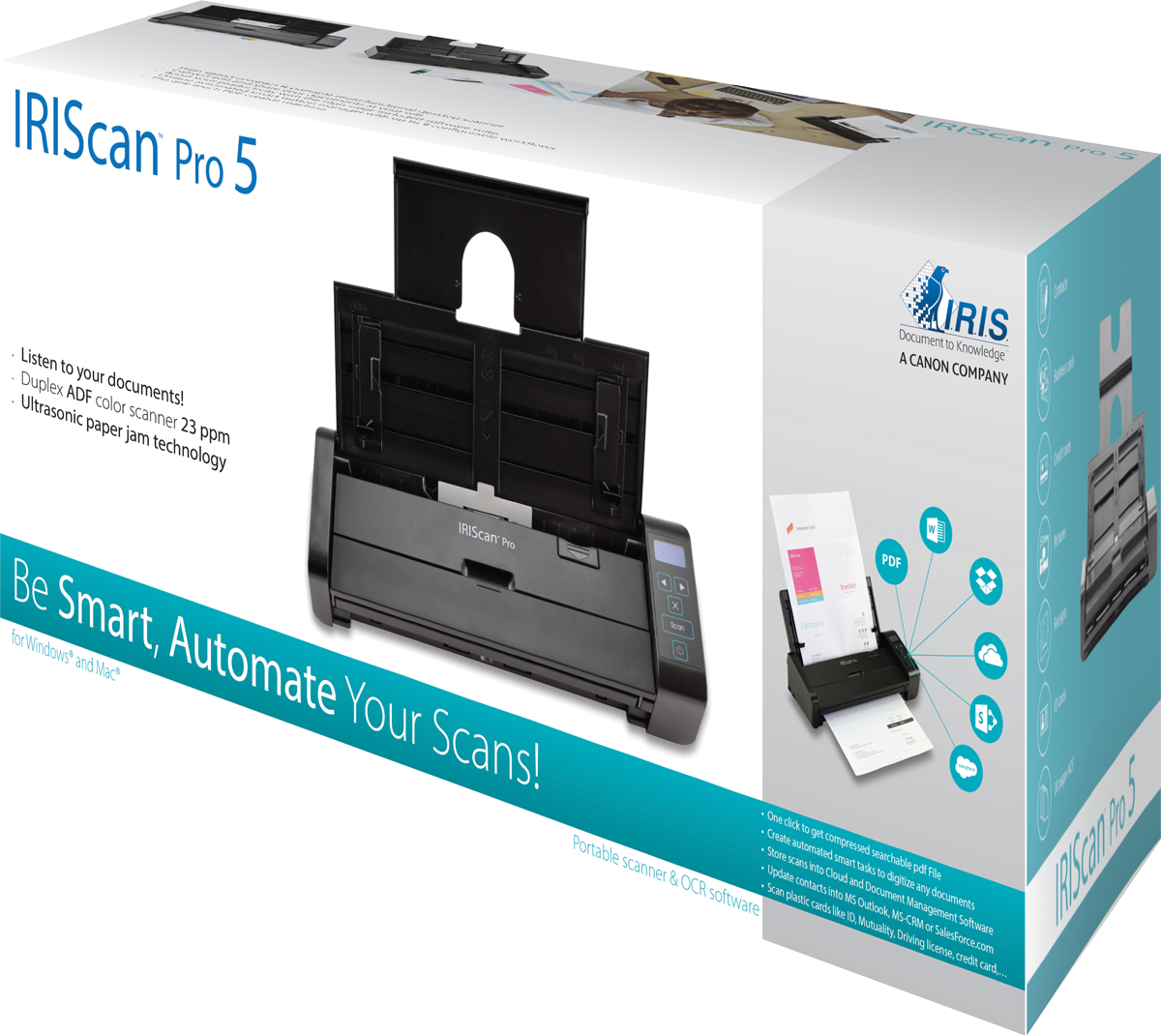 IRIS | IRIScan | Pro 5 IRIS | Document scanner - desktop