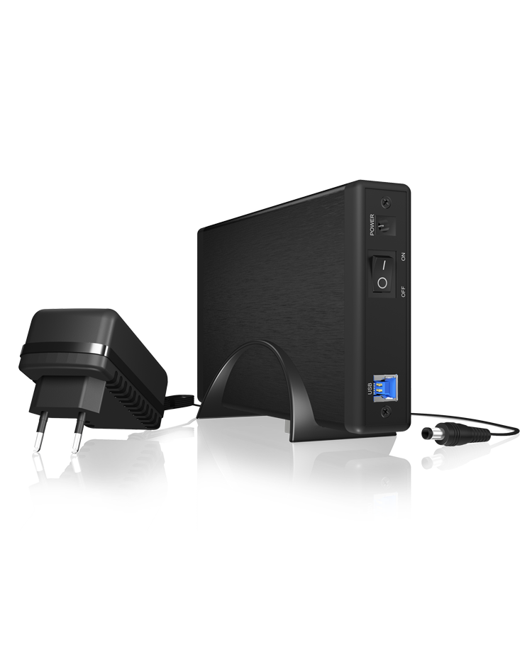 Raidsonic | External enclosure for 3.5" SATA HDDs with USB 3.0 interface and UASP Support | IB-377U3
