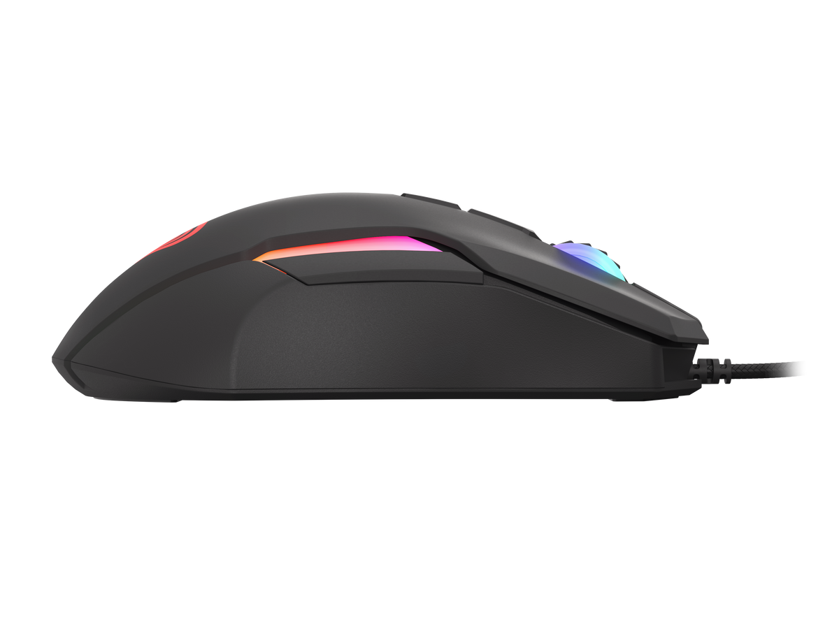 GENESIS Xenon 220 Gaming Mouse, 500 - 6400DPI, Wired, Black | Genesis