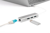 Digitus | USB Type-C 3-Port Hub + Gigabit Ethernet