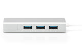 Digitus | USB Type-C 3-Port Hub + Gigabit Ethernet