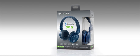 Muse | M-276BTB | Wireless | On-Ear | Microphone | Blue | Wireless