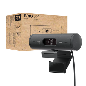 Logitech Brio 505 Internetinė kamera, 4 MP, FHD 1920x1080, USB-C, Graphite