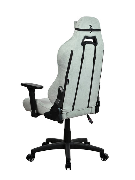 Arozzi Torretta SoftFabric | Gaming Chair | Frame material: Metal; Wheel base: Nylon; Upholstery: Soft Fabric | Pearl Green
