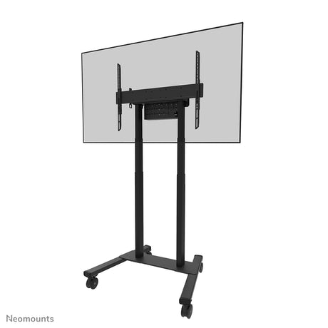 Neomounts Floor stand | FL55-875BL1 TV Trolley Motorised | Adjustable Height | 55-100 " | Maximum weight (capacity) 110 kg | Black