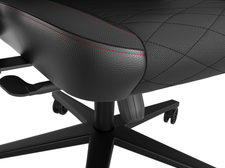 Genesis Gaming Chair Nitro 890 G2 Backrest upholstery material: Eco leather, Seat upholstery material: Eco leather, Base material: Metal, Castors material: Nylon with CareGlide coating | Black/Red