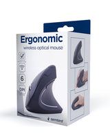 Gembird | MUSW-ERGO-01 | Optical Mouse | 2.4GHz Wireless Optical Mouse | USB | Black