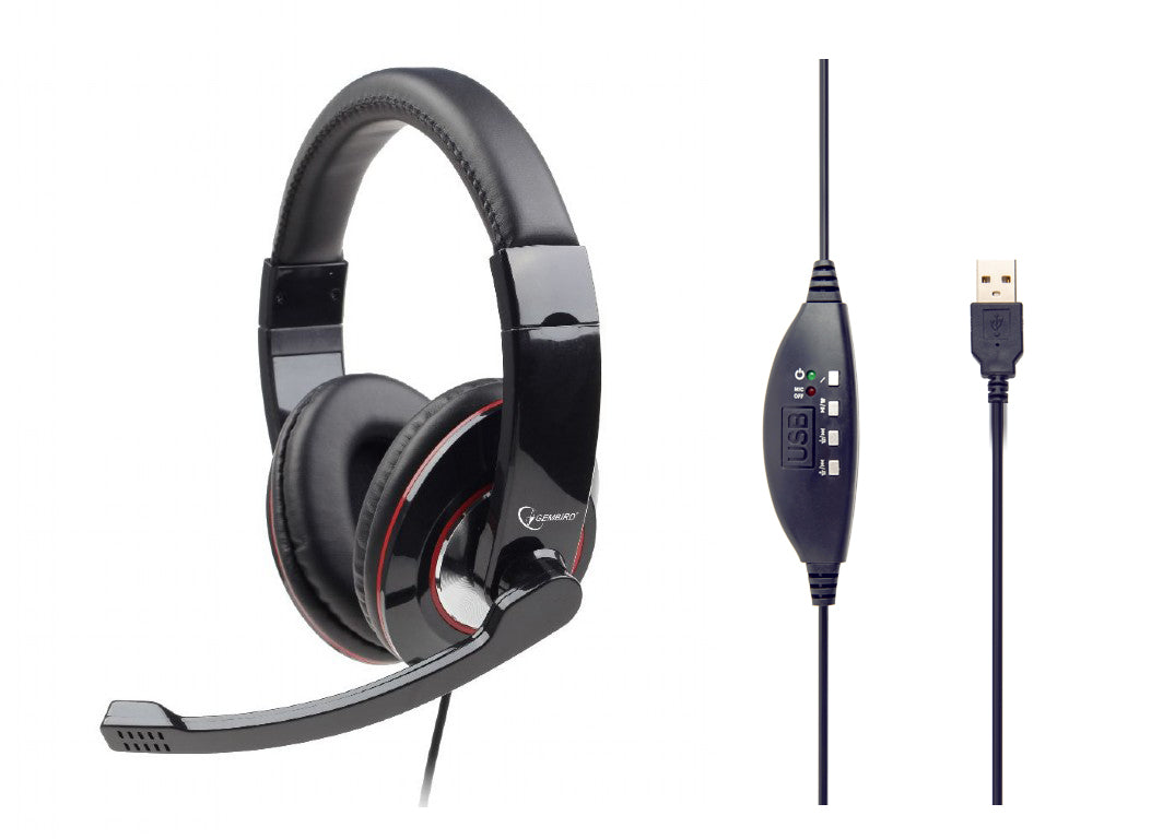 Gembird | MHS-U-001 USB headphones | Wired | N/A