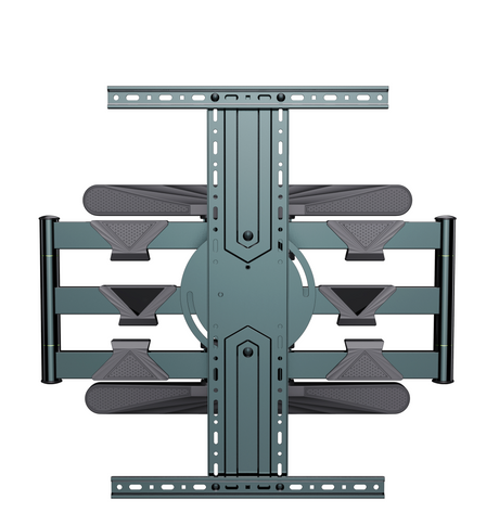 Gembird | Wall mount | WM-80STR-01 | Tilt, swivel, rotate | 40-80 " | Maximum weight (capacity) 50 kg | Black