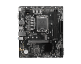 MSI | PRO H610M-E | Processor family Intel | Processor socket  LGA1700 | Supported hard disk drive interfaces SATA, M.2 | Number of SATA connectors 4