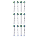 Oral-B Pro Cross Action x12 Dantų šepetėlio galvutės, Balta