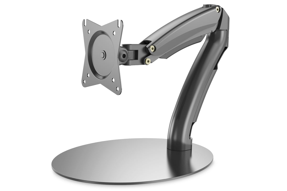 Digitus | Desk Mount | Universal LED/LCD Monitor Stand with Gas Spring | Tilt, swivel, height adjustment, rotate | Black