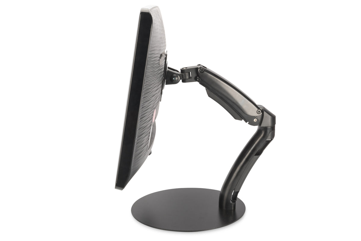 Digitus | Desk Mount | Universal LED/LCD Monitor Stand with Gas Spring | Tilt, swivel, height adjustment, rotate | Black