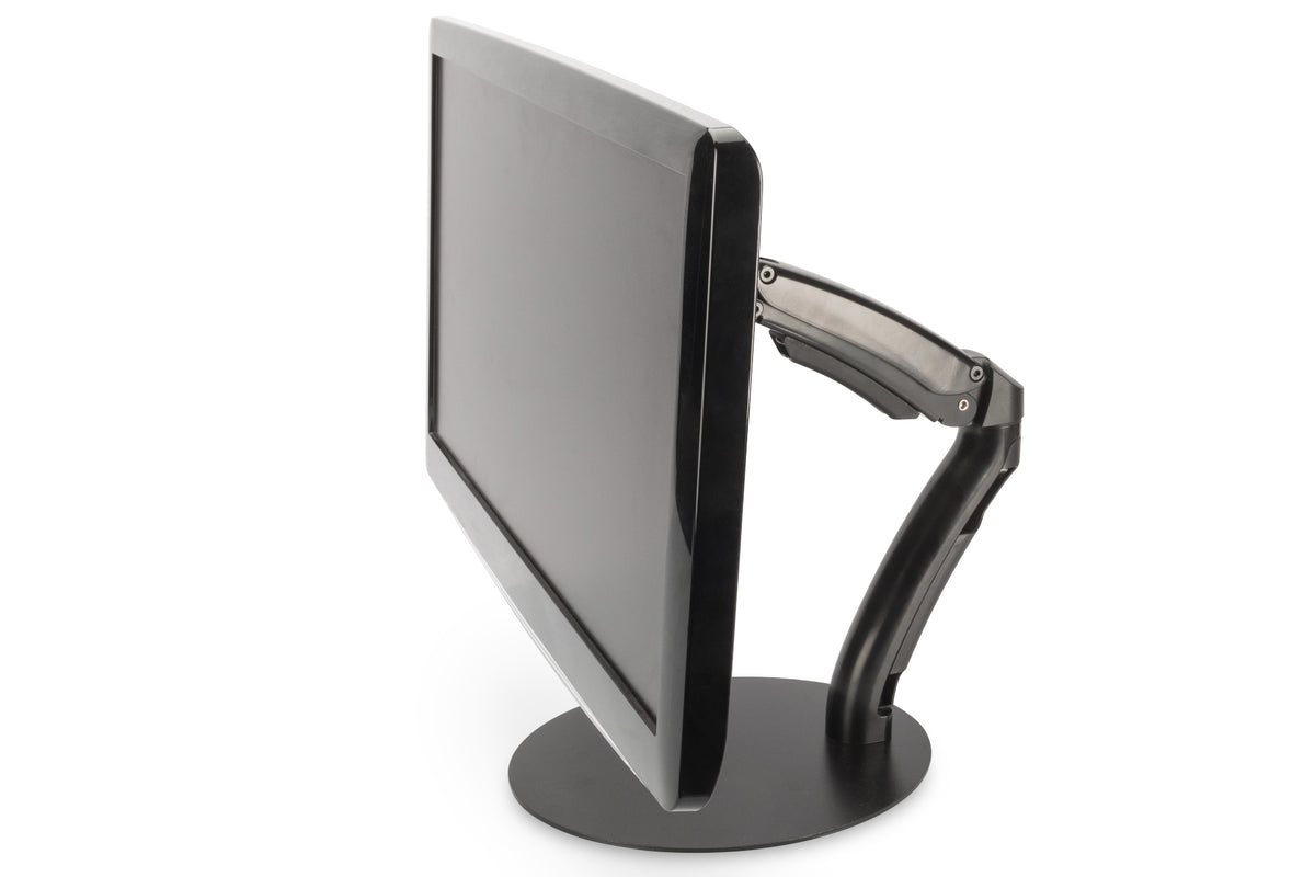 Digitus | Desk Mount | Universal LED/LCD Monitor Stand with Gas Spring | Tilt, swivel, height adjustment, rotate | Black
