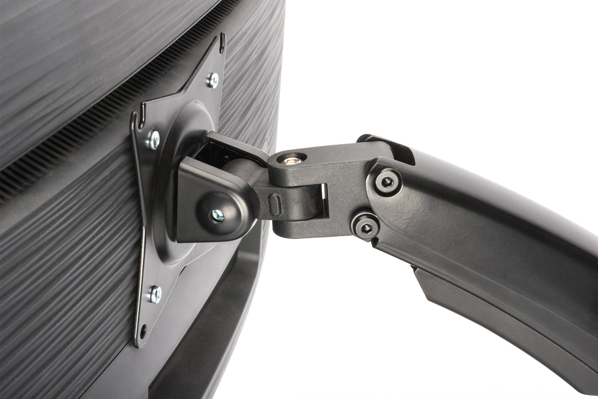 Digitus | Desk Mount | Universal LED/LCD Monitor Stand with Gas Spring | Tilt, swivel, height adjustment, rotate | Black
