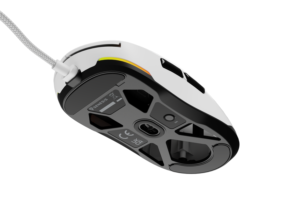 Genesis | Gaming Mouse | Krypton 660 | Wired | USB Type-A | White