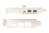 Digitus | IEEE 1394a Interface Card, PCI express, 4 Port 1x ext. 1394mini, 2x ext./1x int. 1394a Ports | DS-30201-5