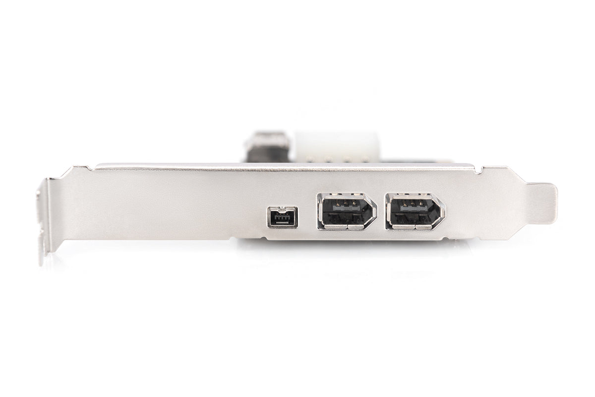 Digitus | IEEE 1394a Interface Card, PCI express, 4 Port 1x ext. 1394mini, 2x ext./1x int. 1394a Ports | DS-30201-5