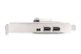 Digitus | IEEE 1394a Interface Card, PCI express, 4 Port 1x ext. 1394mini, 2x ext./1x int. 1394a Ports | DS-30201-5