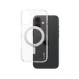 CARE Feature Case | Back cover | Apple | iPhone 16 | Recycled plastic | Silver | Kickstand & MagSafe