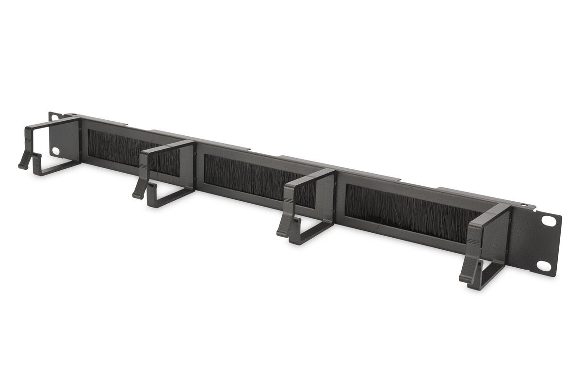Digitus Cable Management Panel with Brush Entries for 483 mm (19") Cabinets, 1U | DN-97663
