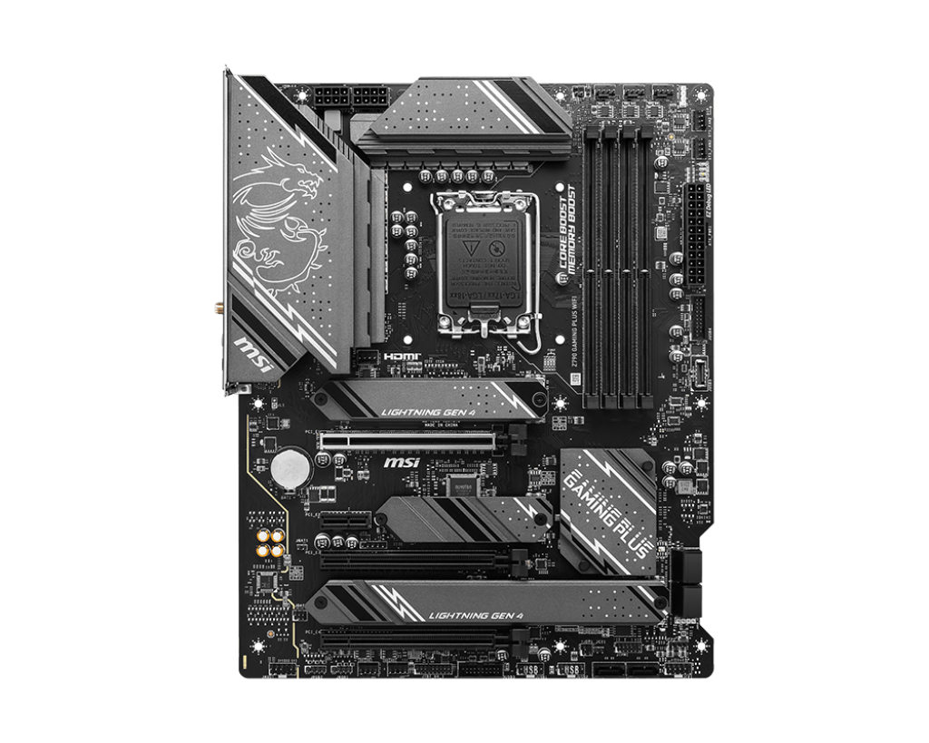 MSI | Z790 GAMING PLUS WIFI | Processor family Intel | Processor socket LGA1700 | DDR5 | Number of SATA connectors 6