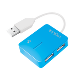 Logilink | USB 2.0 Hub 4-Port, Smile, Blue