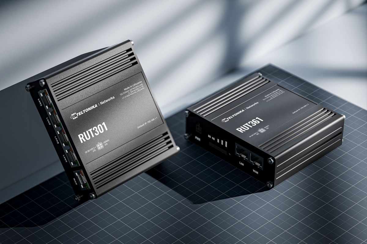 Teltonika | Ethernet Router | RUT301 | No Wi-Fi | 10/100 Mbit/s | Ethernet LAN (RJ-45) ports 5 | Mesh Support No | MU-MiMO No | No mobile broadband