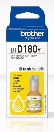 Brother BTD180Y | Ink refill | Yellow
