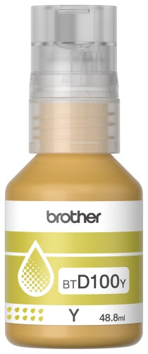Brother BTD100Y | Ink Bottle | Yellow
