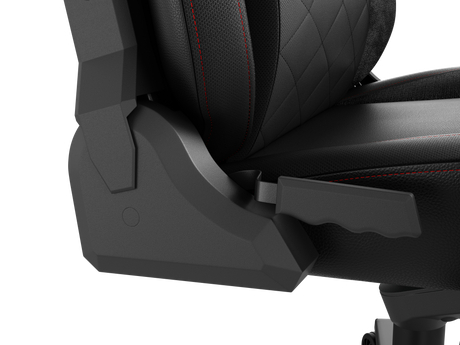 Genesis Gaming Chair Nitro 890 G2 Backrest upholstery material: Eco leather, Seat upholstery material: Eco leather, Base material: Metal, Castors material: Nylon with CareGlide coating | Black/Red