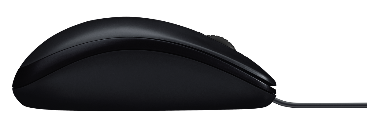 Logitech M90 Laidinė pelė, USB Type-A, Optical, 1000 DPI, Juoda