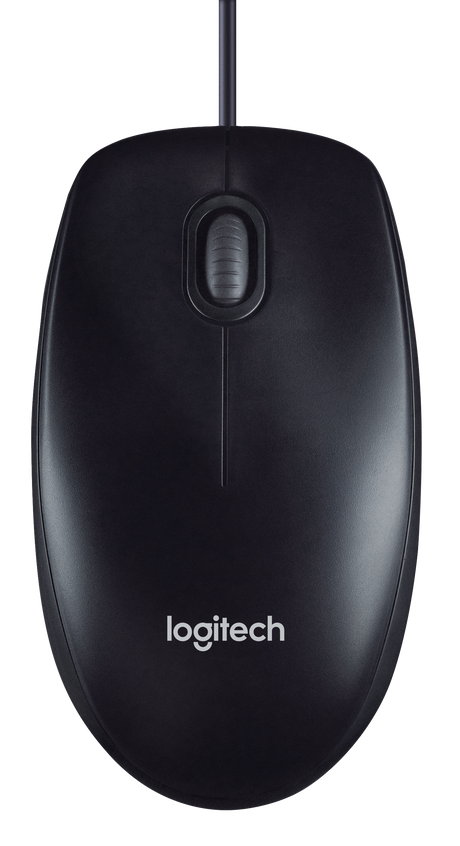 Logitech M90 Laidinė pelė, USB Type-A, Optical, 1000 DPI, Juoda