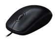 Logitech M90 Laidinė pelė, USB Type-A, Optical, 1000 DPI, Juoda