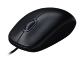 Logitech M90 Laidinė pelė, USB Type-A, Optical, 1000 DPI, Juoda
