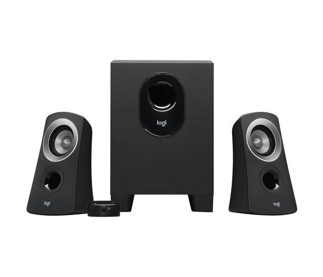Garso kolonėlės Logitech Z313 2.1  (980-000413), juodos
