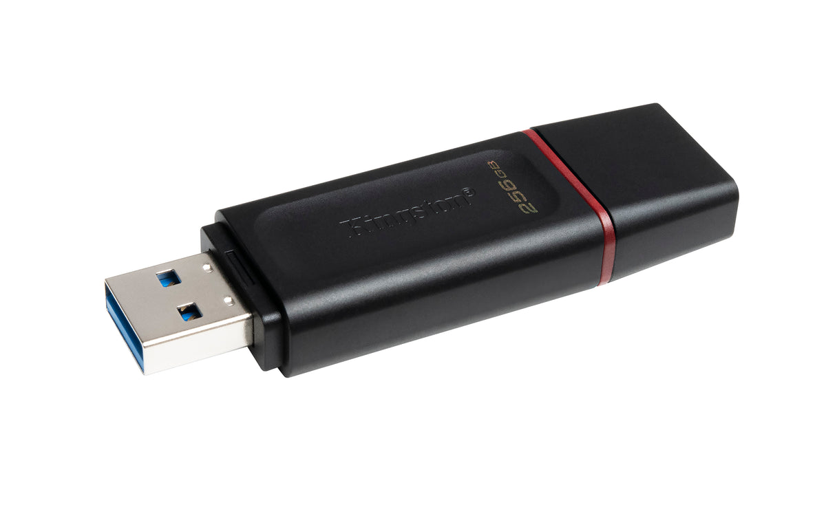 Kingston | USB Flash Drive | DataTraveler Exodia | 256 GB | USB Type-A | Black
